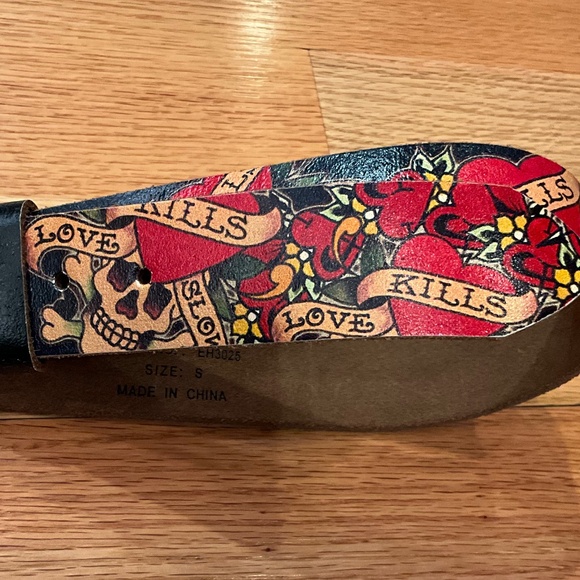 Ed Hardy Leather Belt main image 8